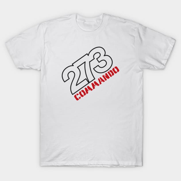 273 Commando V8 - Wedge T-Shirt by jepegdesign